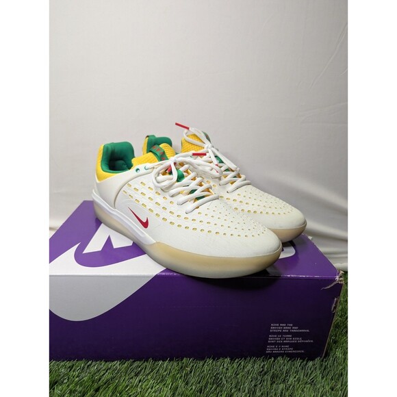 Rastafarian Nike SB Zoom Nyjah  (DO9403-100) Size 8.5 OG BOX main image 7